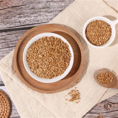 2024 নতুন শস্য কৃষি পণ্য কাঁচা তিসি বীজ স্বাস্থ্যকর খাদ্য তিসি বীজ শীর্ষ মানের বাদামী শণ বীজ কম দাম